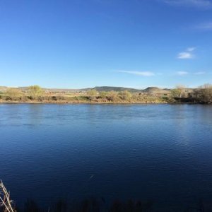 Snake River from our campsite, Marsing ID