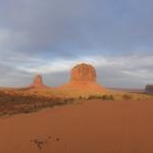 Panorama in Monument Valley