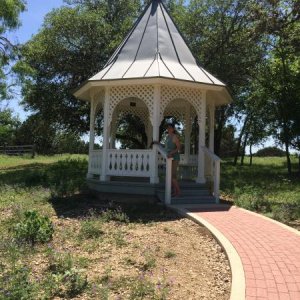 Bluebonnet Rally, Bandera TX - trail to the Medina River