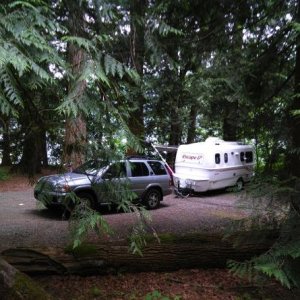 Delta Grove Campground, Cultus Lake Provincial Park, BC