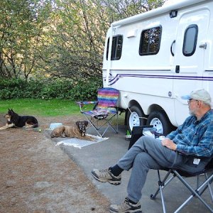 Relaxing during the Fall NOG. Fort Stephens SP, Warrenton OR. 10.03.2015