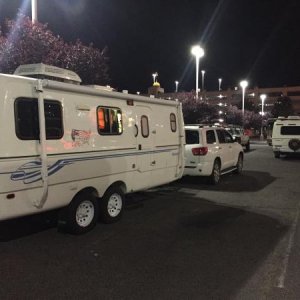 Two Escape 21's passing silently in the night at CircusCircus Reno, Nv