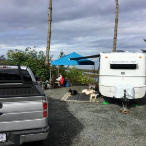 Waterfront at Living Forest, Nanaimo BC.