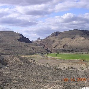 Toward John Day Fossil Beds