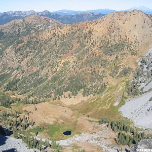 I don't know, but it's way down there.  Mt. Shasta in upper right.