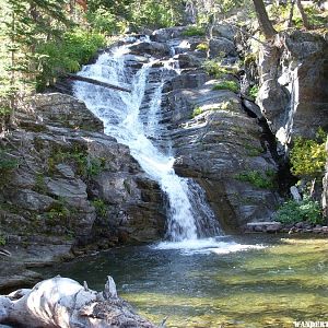 Falls in Glacier National Park