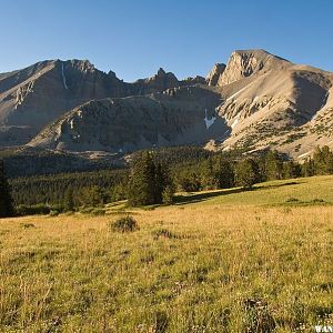 First Light on Wheeler Peak