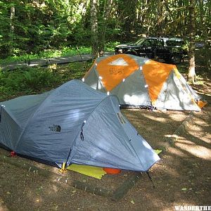 Tent site