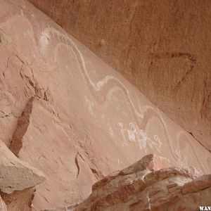 Petroglyphs At River House