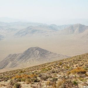 Butte Valley from South Park in the Panamint Range