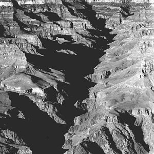 "Grand Canyon from S(outh). Rim, 1941" by Ansel Adams