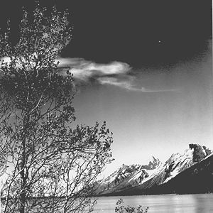 "Grand Teton" by Ansel Adams, ca. 1933-1942