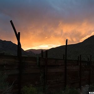 Sunset in Warm Springs Canyon