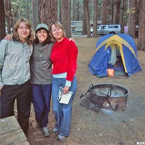 Upper Pines Campground was full even in October