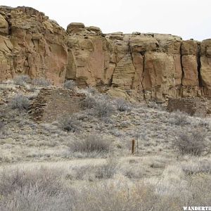 Stairway behind Hungo Pavi.