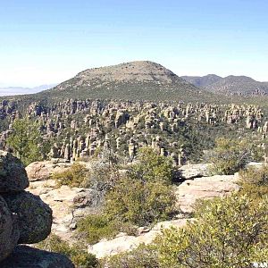 The view from the end of the trail