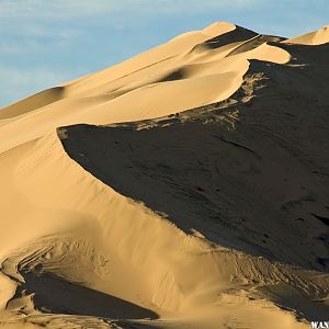 Eureka Sand Dunes at Sunrise