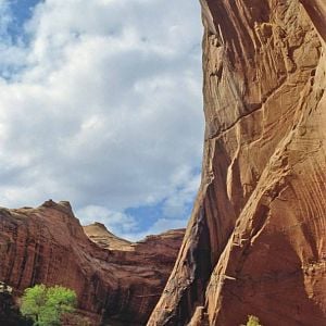 Huge Overhang in Coyote Canyon