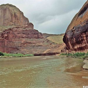 Where Coyote Gulch meets the Escalante River