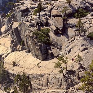 Yosemite Falls Overlook on the Yosemite Falls Trail