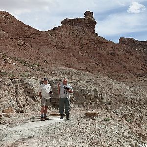 Mike and Stew - Lower South Desert Overlook