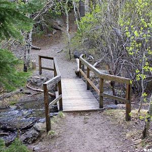 Montville Trail Meets Wellington Ditch and Mosca Pass Trail