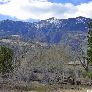 Carbonate Peak can be Hiked from Mosca Pass, on the Left