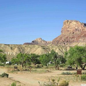 BLM Camp at the San Rafael River