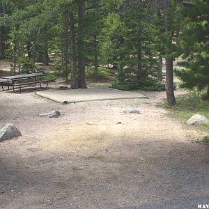 Empty Site at Long's Peak CG