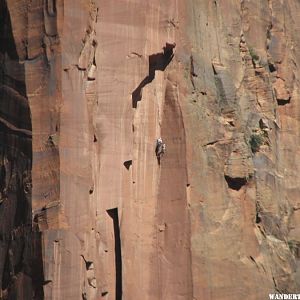 Climbers in Zion