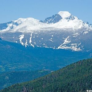 Long's Peak from Trail Ridge Road