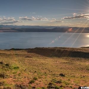 Abert Rim, looking west