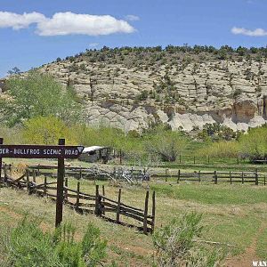 Start of the Burr Trail