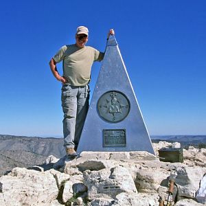 Stew on the Texas High Point--8759 ft