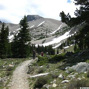 Trail to Stella and Teresa Lakes -- Great Basin NP