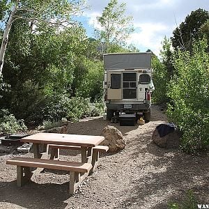 Pine Creek Campground - Nevada