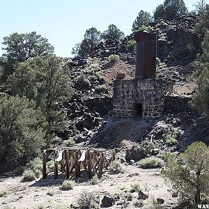 Old roasting oven - Aurora ghost town