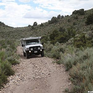 Road from Bodie to Aurora