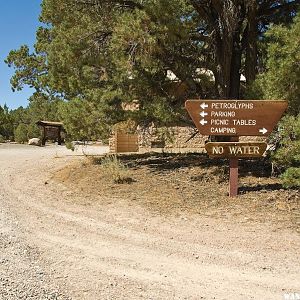 Hickison Petroglyphs Camping Area