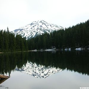 View of Mount Bachelor from Todd Lake Trail