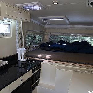 Inside View of the XPCamper