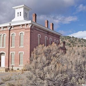 Old Nye County Court House in Belmont