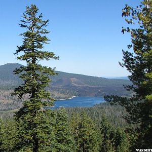 Snag Lake and Cinder Cone