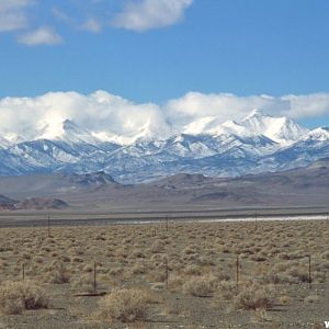 Snowy Telescope Peak from the West