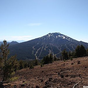 Mount Bachelor as seen from Tumalo Mountain