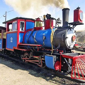 Narrow Gauge Train in Cripple Creek