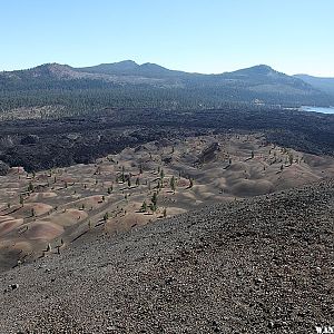 View from the top of the cinder cone