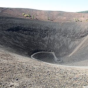 Top of the cinder cone