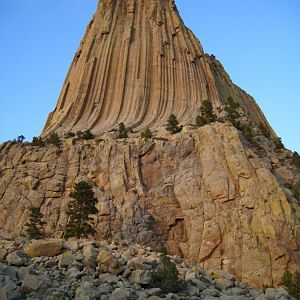 Devils Tower at Sunset