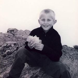 Maybe youngest to climb Telescope Peak at 7 years old.